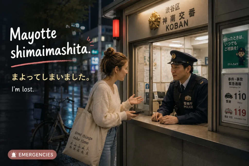 Japanese Phrases for Emergencies