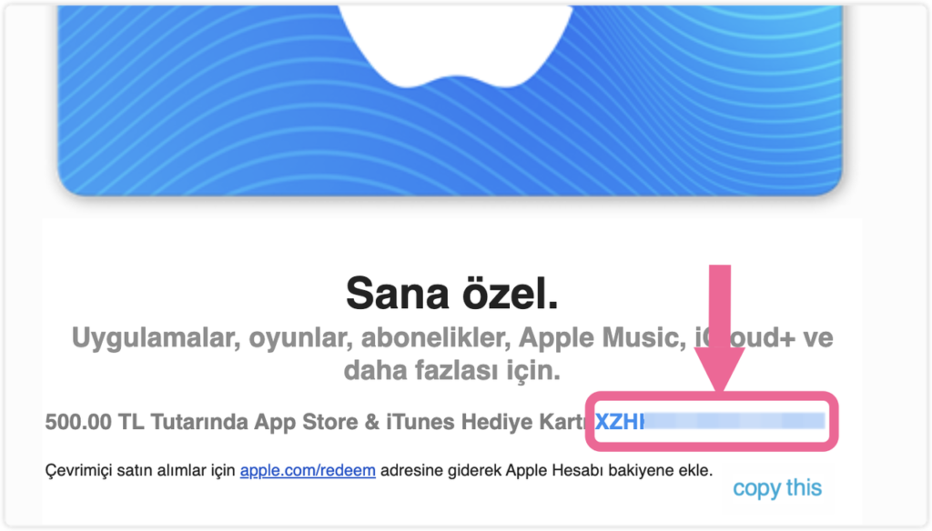 check your inbox and spam folder for the code.